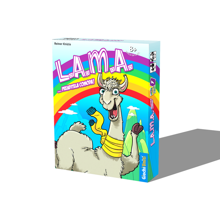 LAMA prenditela comoda GIOCHI UNITI gioco di carte PARTY GAME divertente IN ITAL