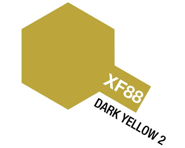 XF88 Dark Yellow 2 XF88 - tamiya modellismo