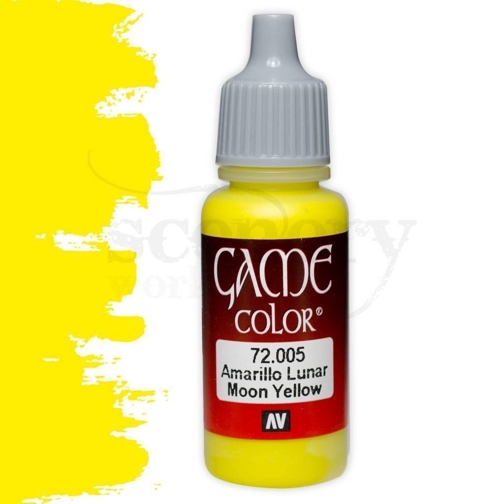 VALLEJO GAME COLOR MOON YELLOW Cod.AV72005