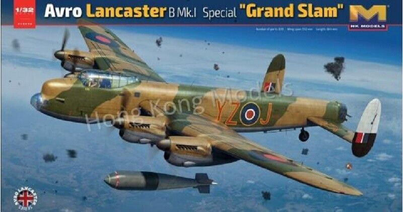 HK MODELS AVRO LANCASTER B MK.I SPECIAL "GRAND SLAM" 1:32 01E38