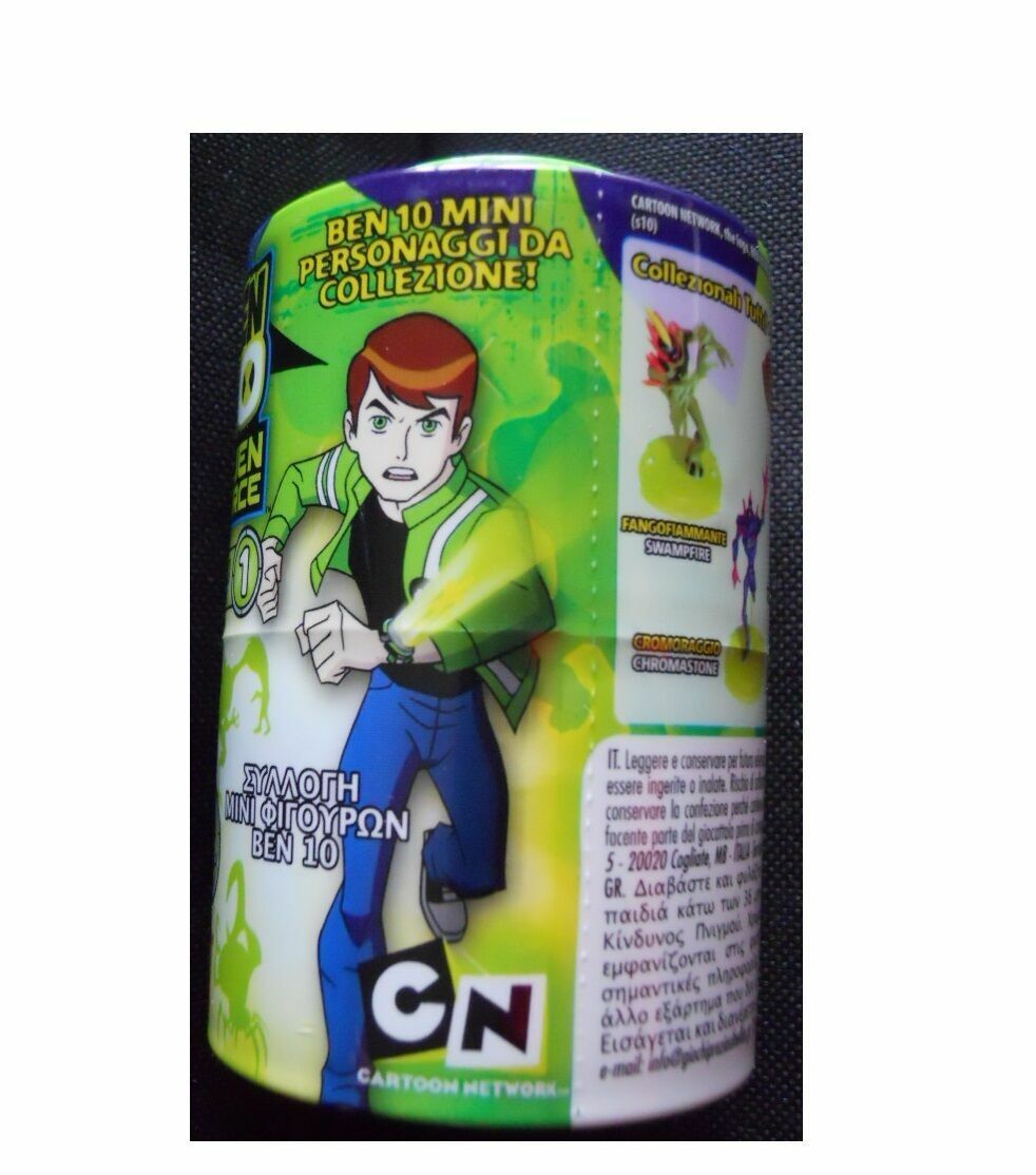 PERSONAGGIO BEN 10 ALIEN FORCE  H 6 cm  BEN TEN PREZZO STOCK REGALINI FESTE