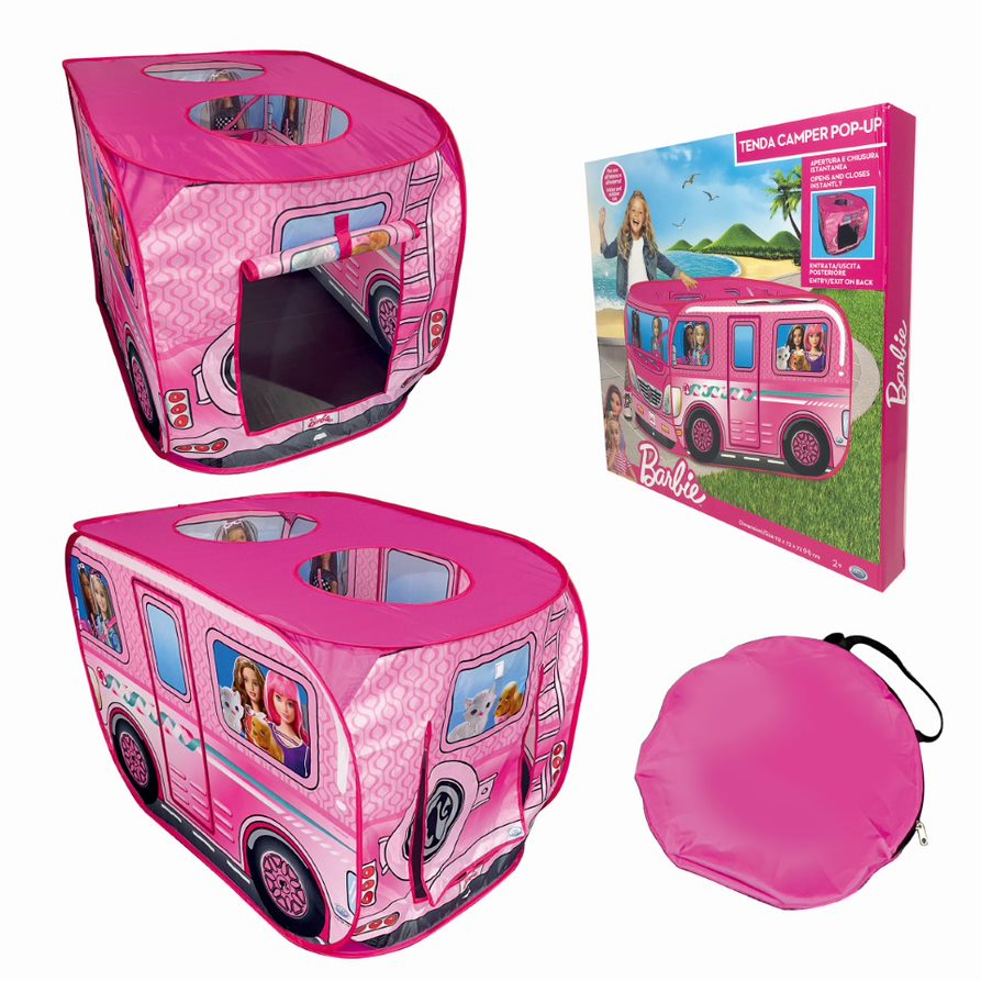 BARBIE - TENDA CAMPER XL ESPLORATRICI CORAGGIOSE