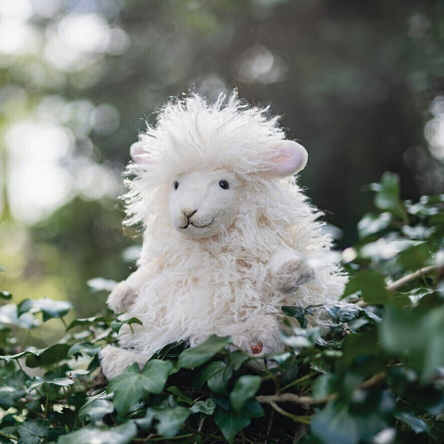 Beryl the Sheep - Weighted Plush Soft Toy by Wrendale Designs - PELUCHE PECORA