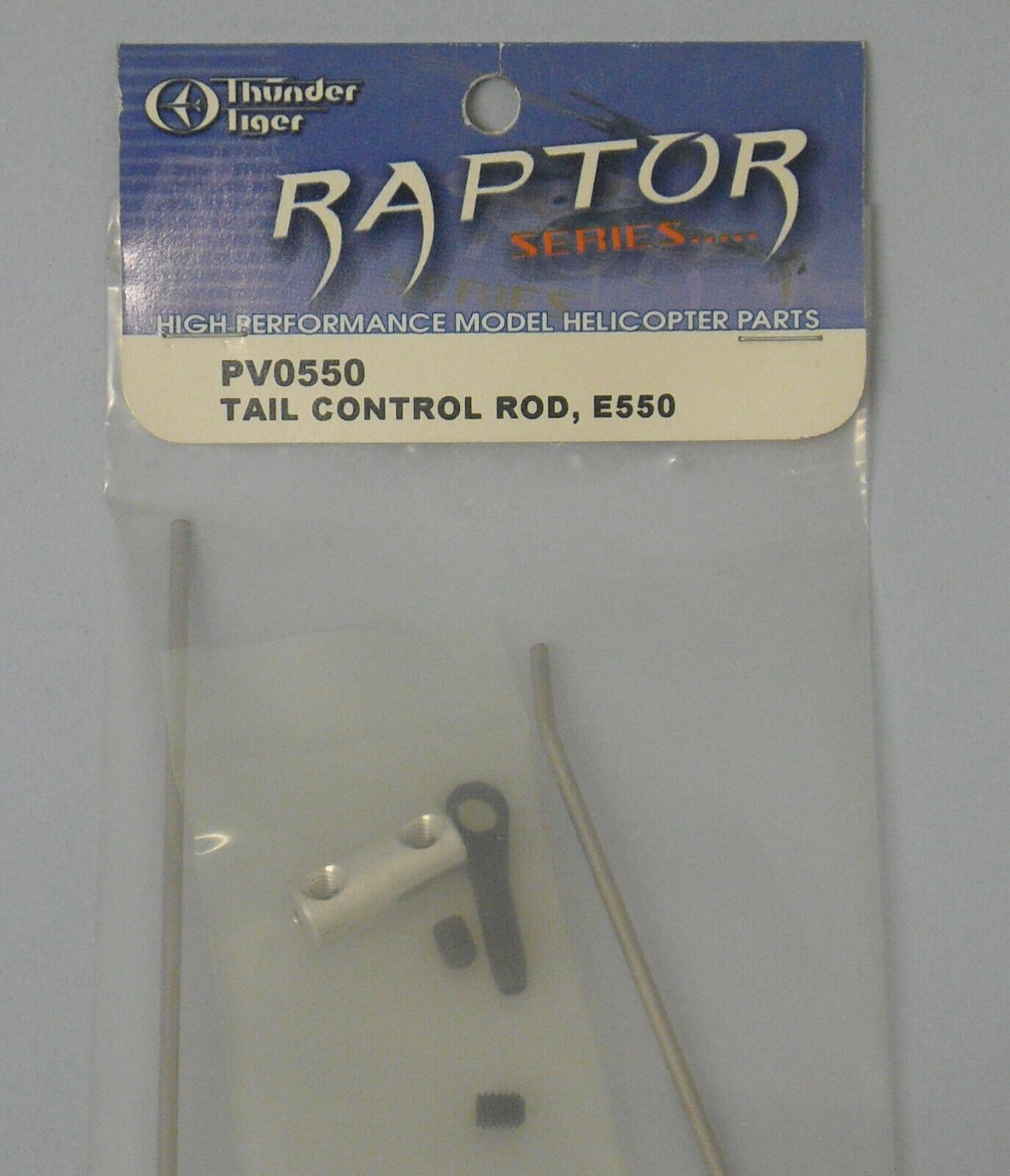 Thunder Tiger PV0550 Asta comando rotore di coda Raptor E550