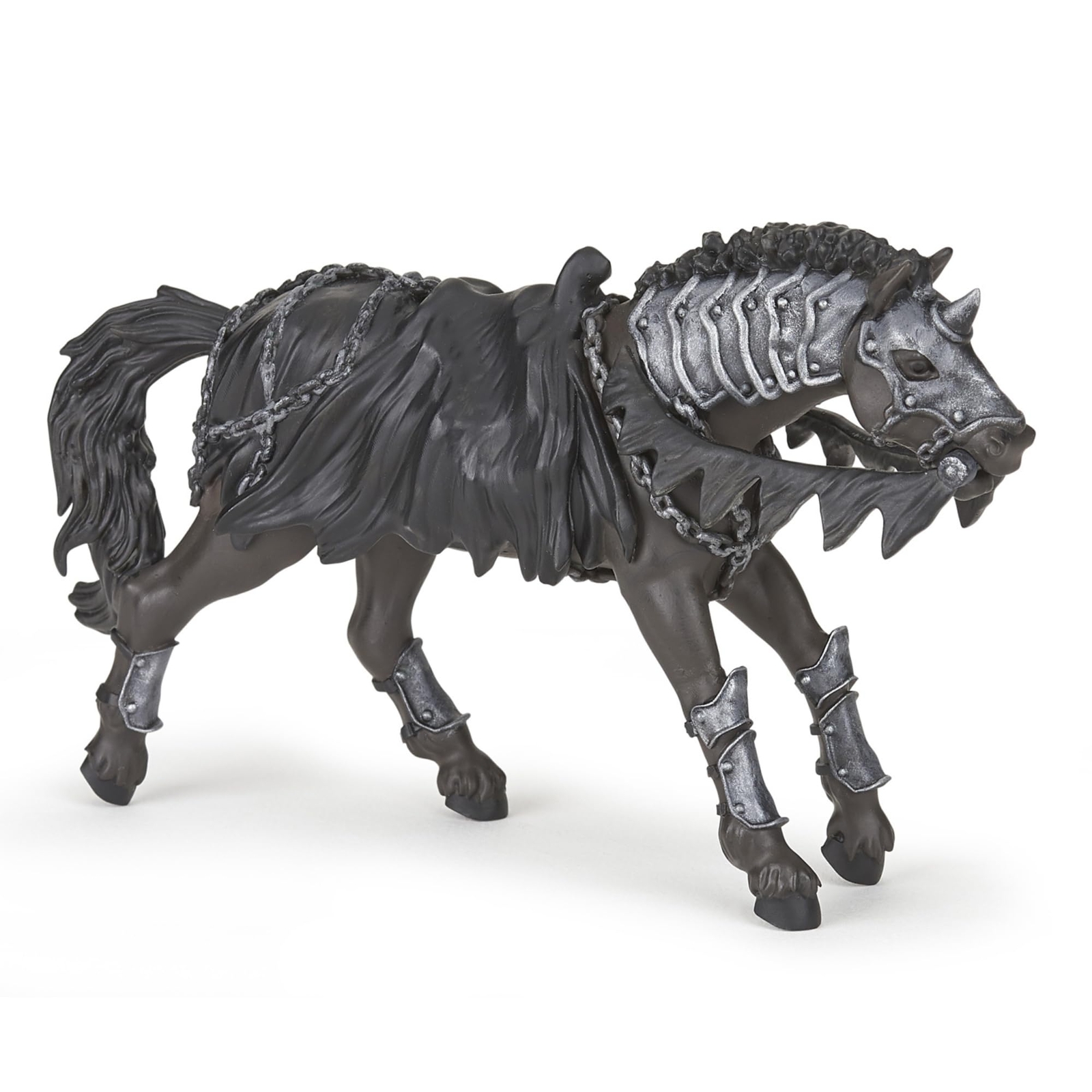 Papo MEDIEVAL-FANTASY 36028 Horse Figurine, Multicolour Papo 36028 Horse Medieva
