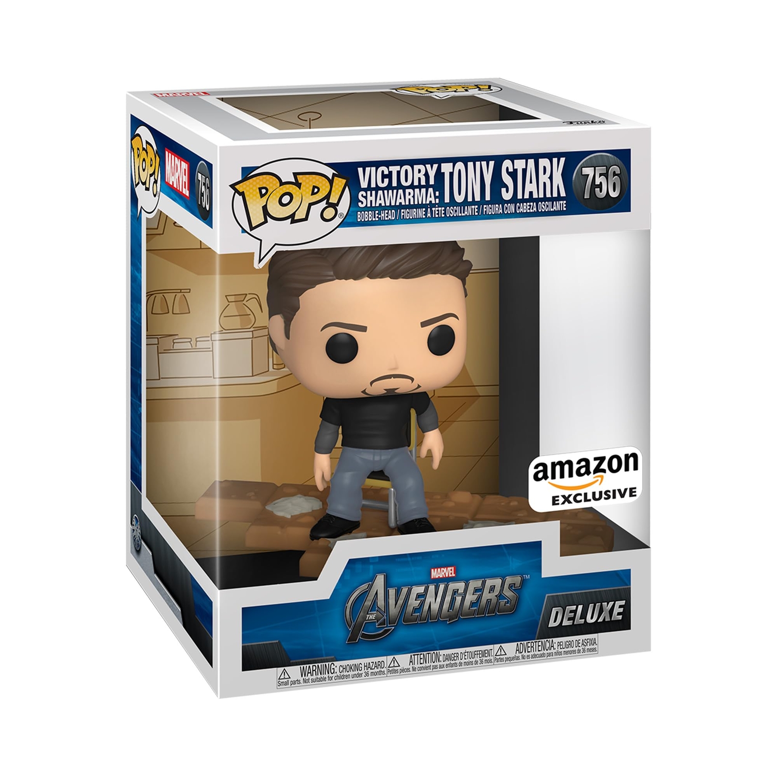 Funko POP! Deluxe: Marvel - Tony Stark Shawarma - Avengers - Collectable Vinyl F
