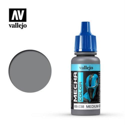 Vallejo Mecha Color MEDIUM GREY cod.69.038 - Colore Acrilico a Base d'Acqua per