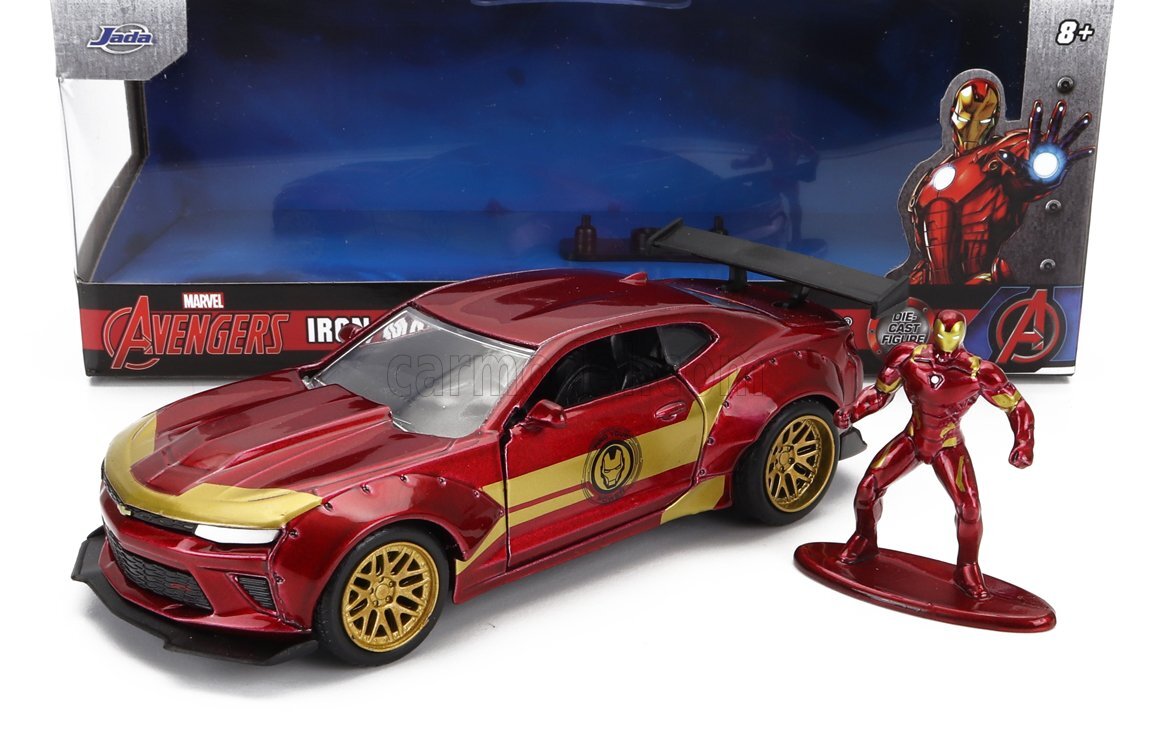 1/32 JADA - CHEVROLET - CAMARO COUPE WITH IRON MAN FIGURE 2016 253223022