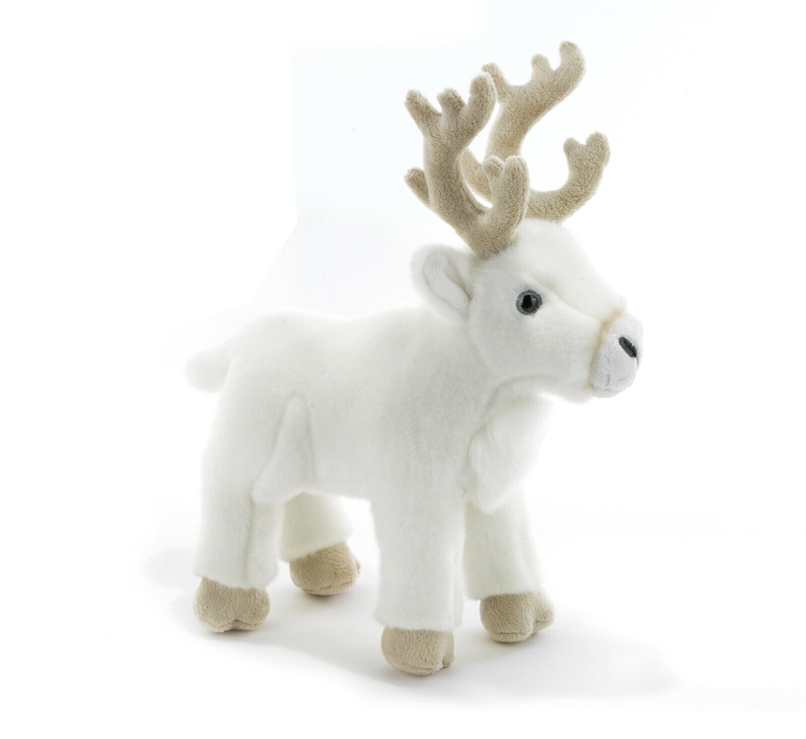 Plush & Company 15963 Peluche Renna Bianca L. 30 cm  white reindeer rennes blanc