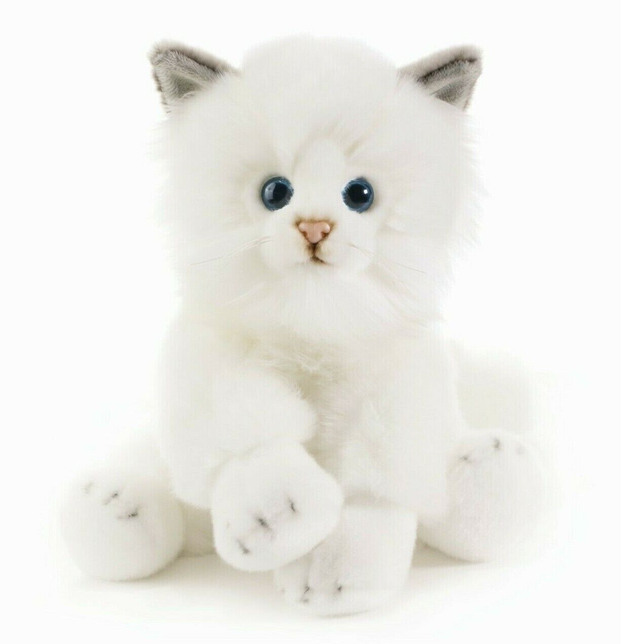Plush & Company 15966 Peluche gatto bianco H 30 cm white cat chat blanc
