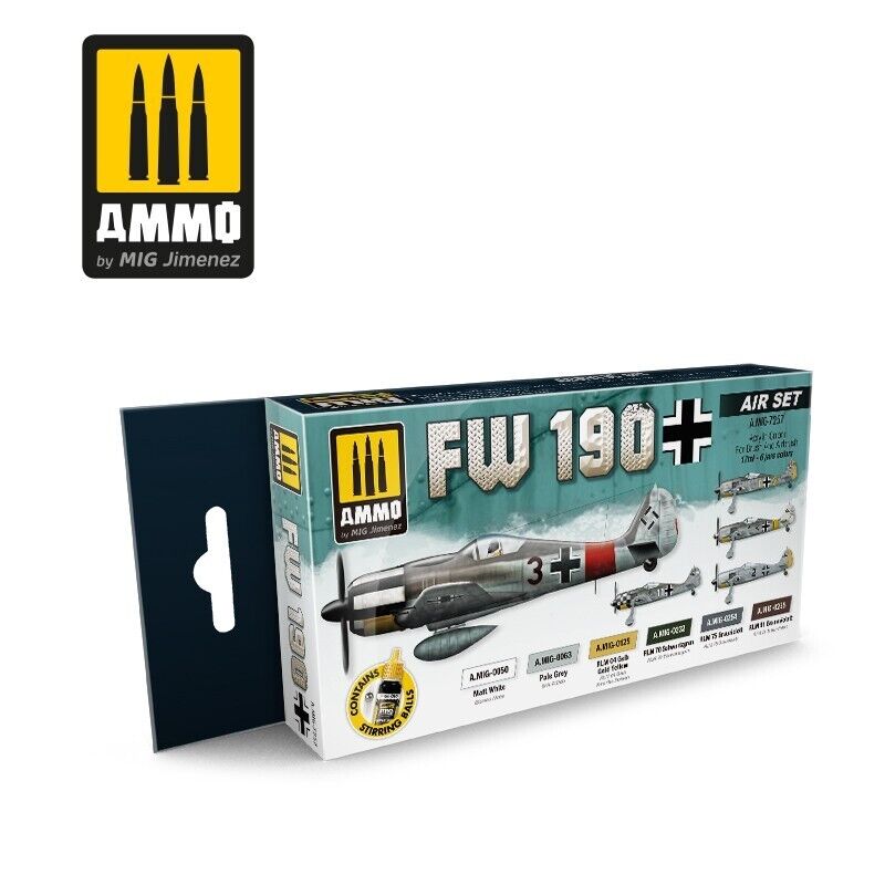 A.MIG-7257 	FW 190 Air Set