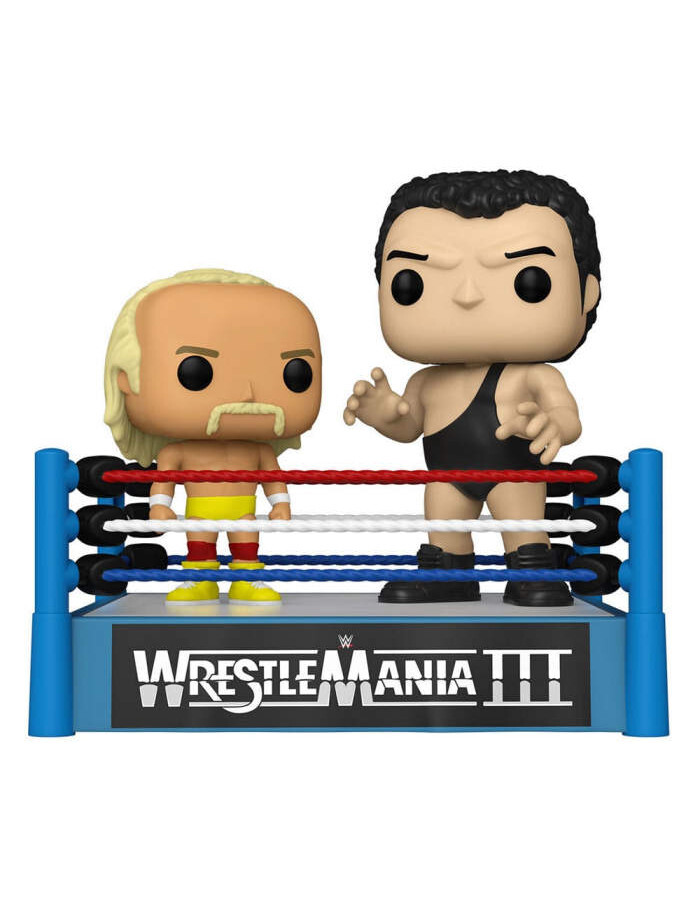 FUNKO POP WWE WRESTLING HULK HOGAN &amp; ANDRE THE GIANT 2 PACK VINYL FIGURE NEW