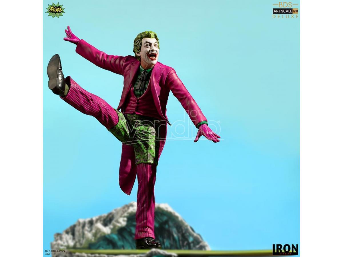 JOKER  BATMAN 66 1/10 STATUA IRON STUDIO
