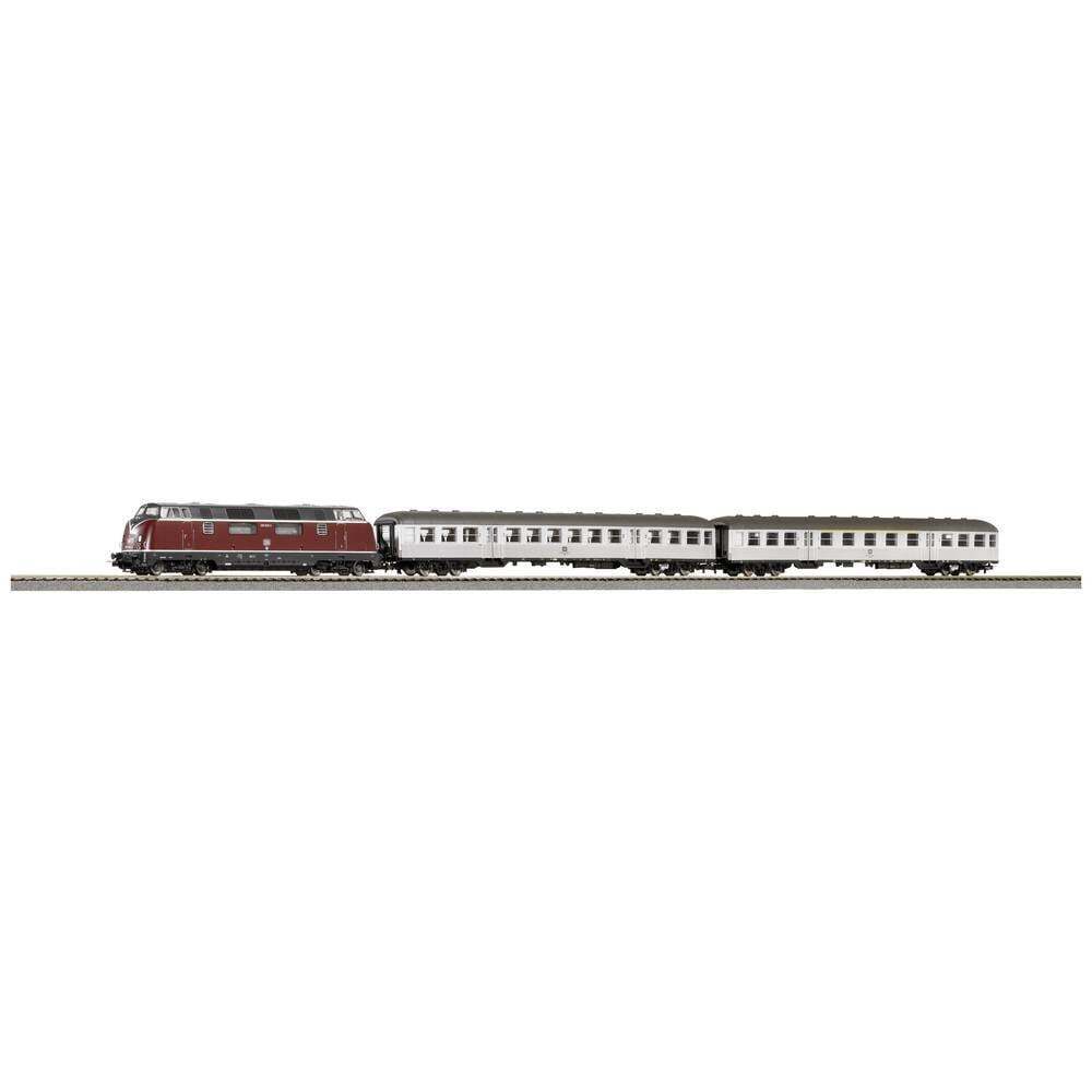 H0 PSCwlan S-Set treno passeggeri BR 220 di DB Piko H0 59018