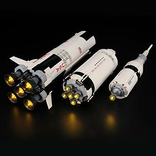 LIGHTAILING Set di Luci per (Ideas NASA Apollo Saturn-V) Modello da (v2N)