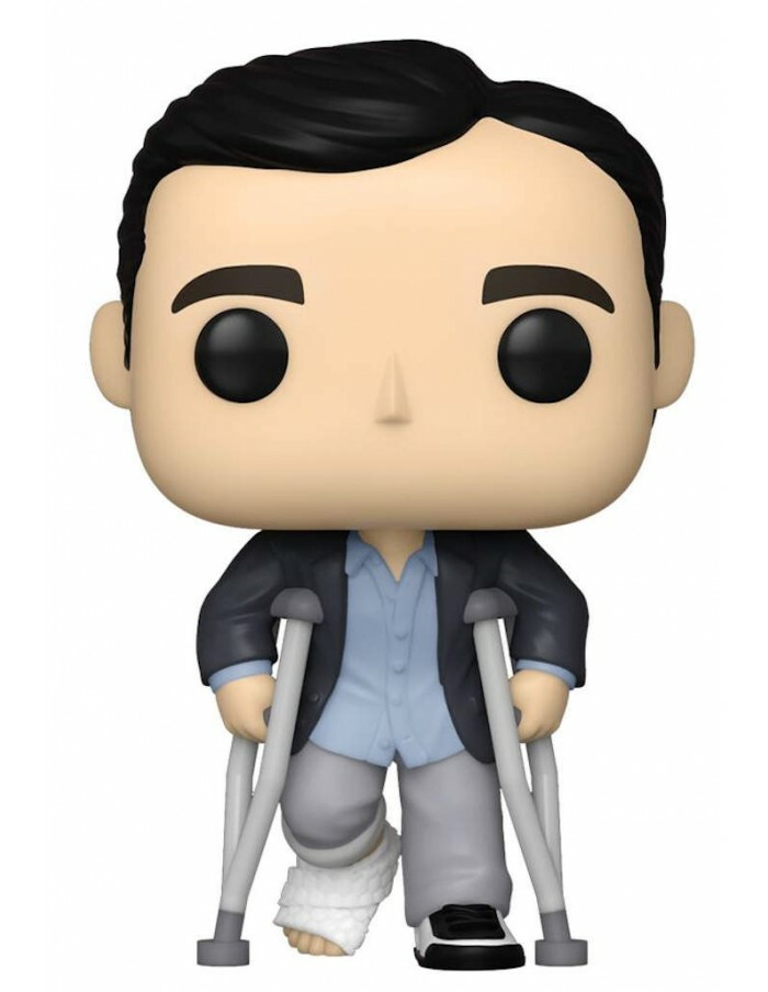 FUNKO POP TV THE OFFICE MICHEAL SCOTT WITH CRUTCHES VINYL FIGURE NEW!