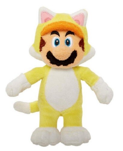 Peluche: Super Mario 3D Land - Cat Mario - Plush 24Cm
