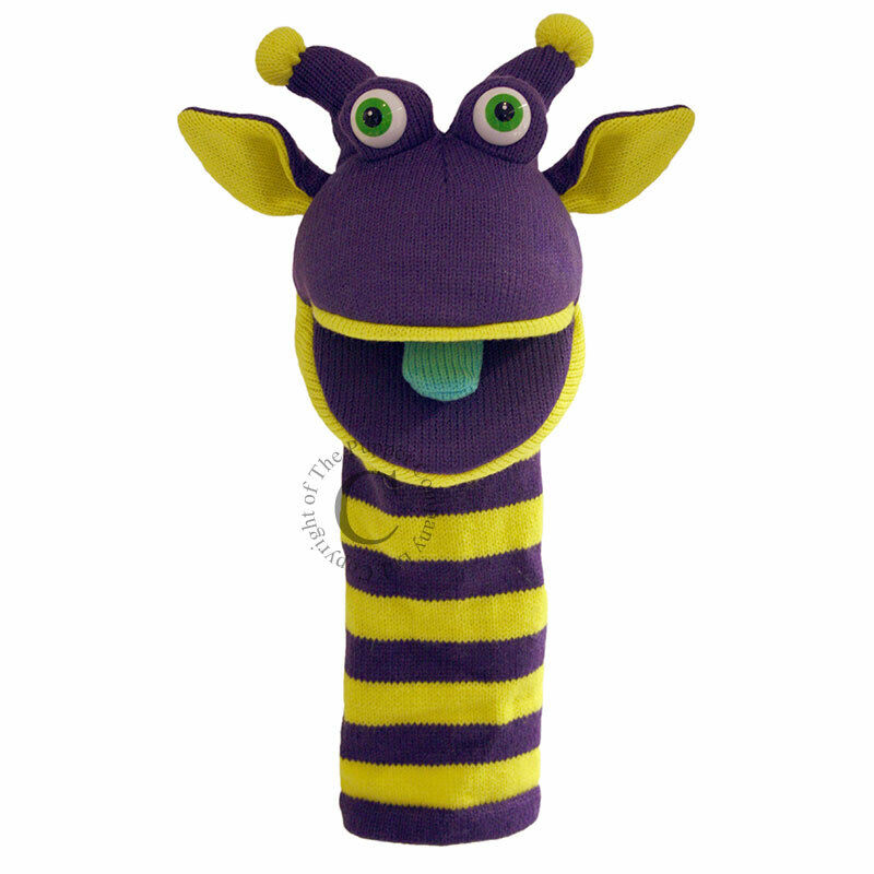 Burattino Mostro Rupert The Puppet Company PC007012 Sockettes Marionnette