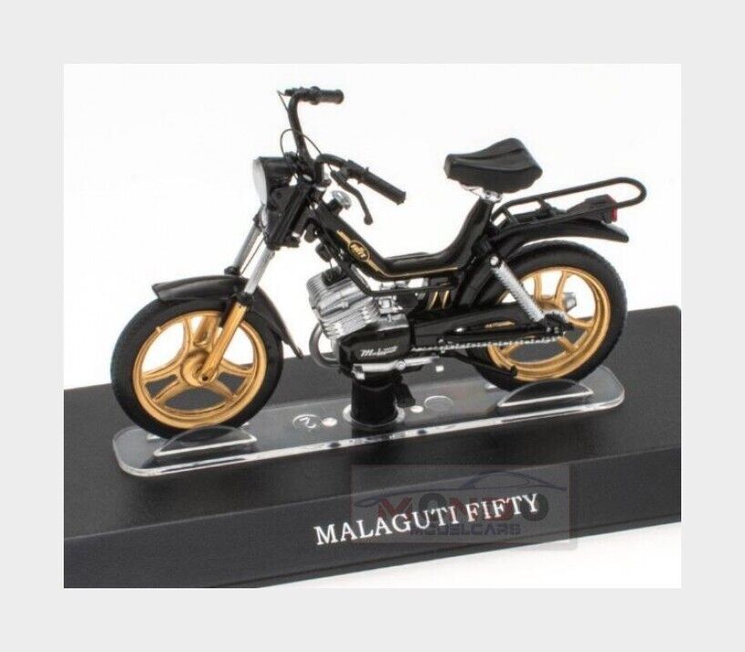1:18 Edicola Malaguti Fifty 50 Black Gold AHMSM002 Modellino