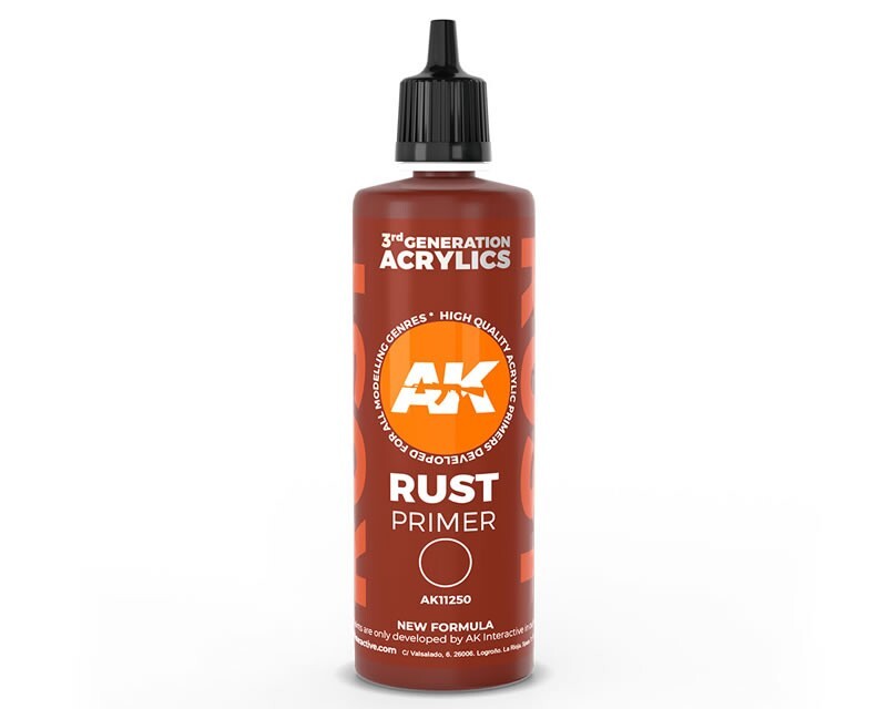AK Interactive AK11250 Rust Surface Primer (100ml) modellismo
