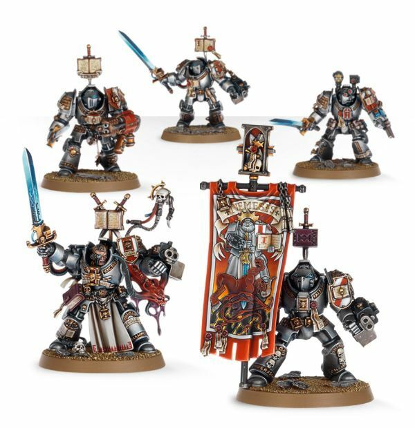 WARHAMMER GREY KNIGHTS PALADIN SQUAD