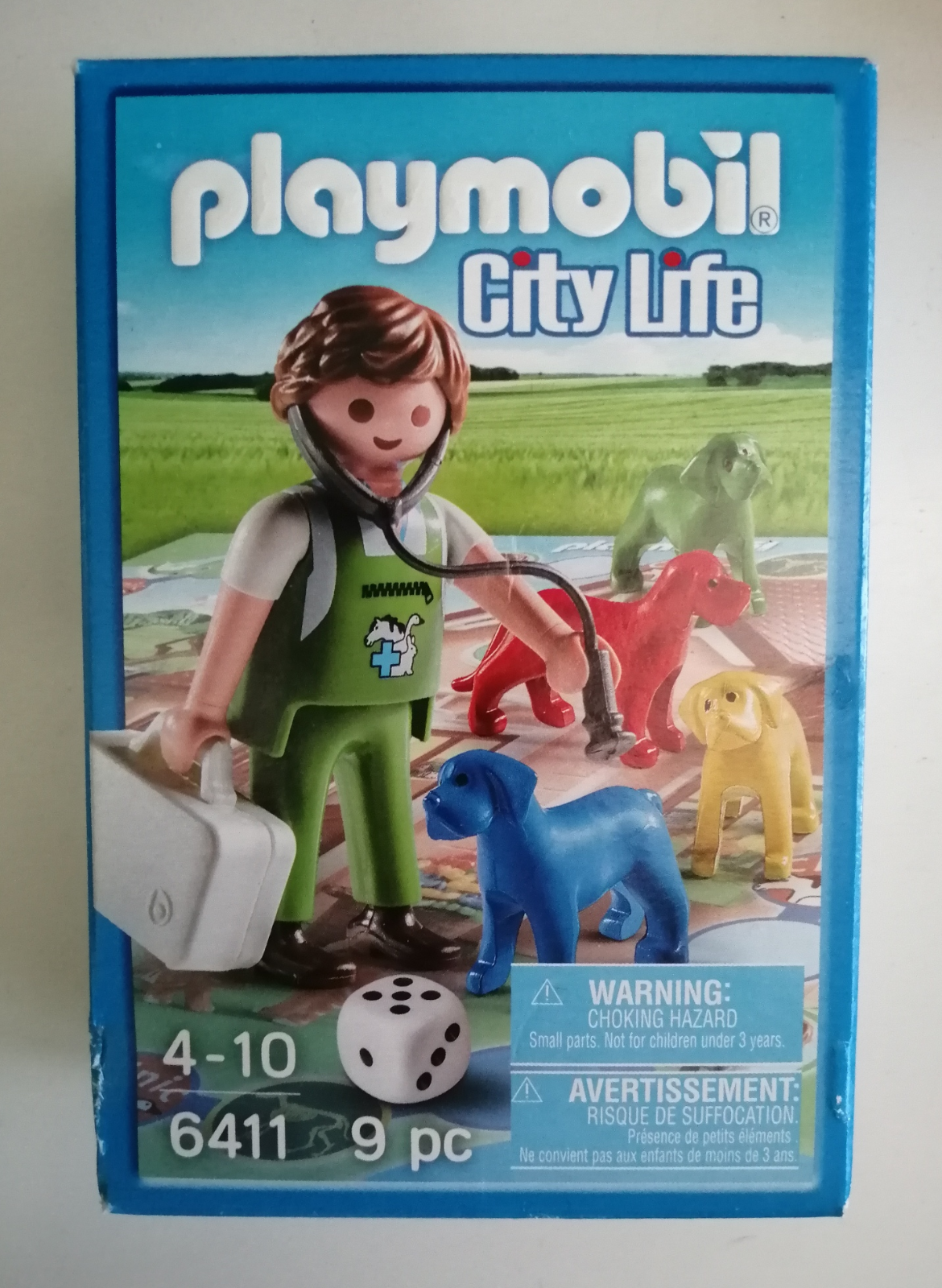 PLAYMOBIL CITY LIFE 6411 - VETERINARIO - COMPLETO RARO VINTAGE NEW IN BOX