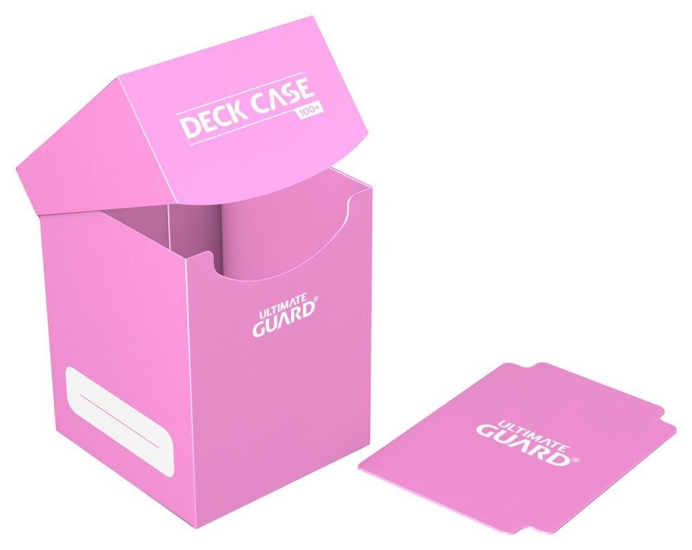Box Porta Carte Deck Case 100+ Standard Size Pink Ultimate Guard