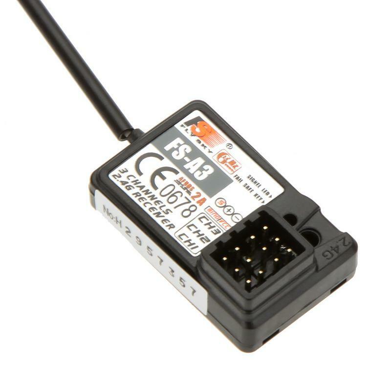 Ricevente FlySky FS-A3 3 Canali 3ch 2.4Ghz per Flysky GT2E GT2G