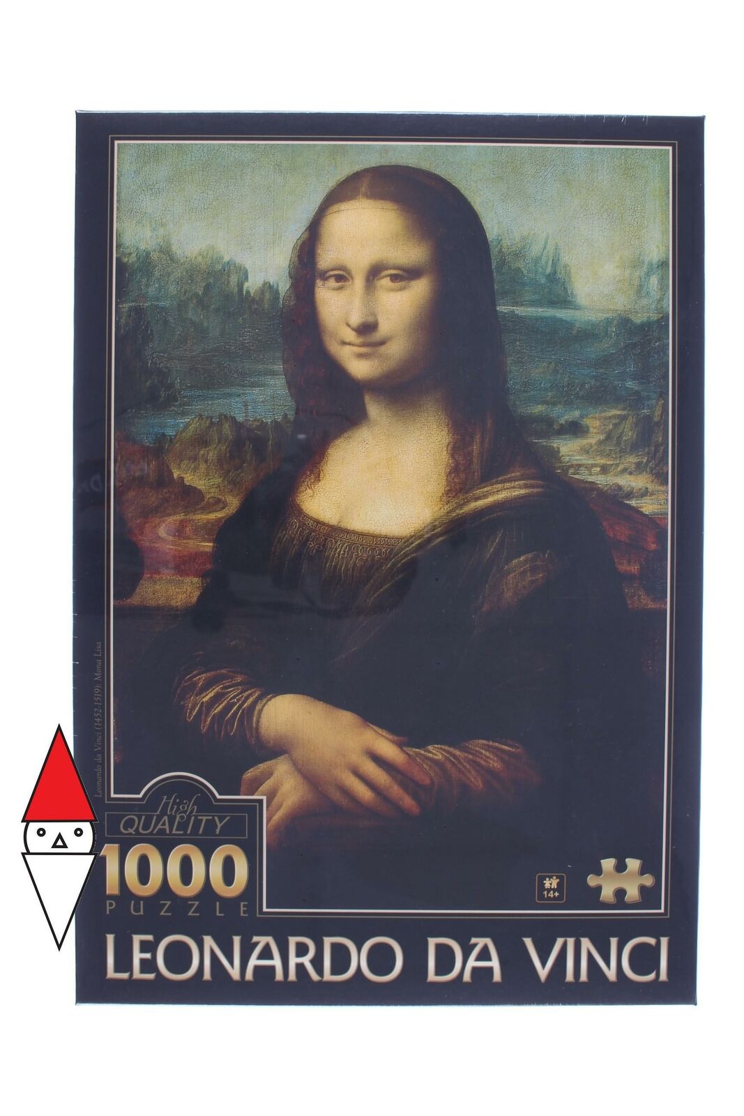 PUZZLE ARTE DTOYS RINASCIMENTO LEONARDO DA VINCI MONA LISA GIOCONDA 1000 PZ