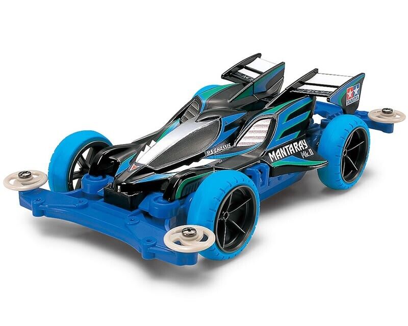 Tamiya Mini4WD Pro Manta Ray Mk.II Black Special MS Chassis 95466 modellismo