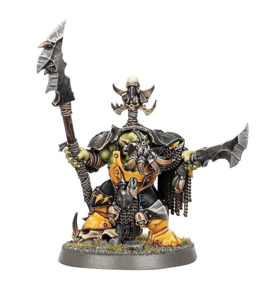TOZTO GRANDE CAPO ardboy big boss IRONJAWZ miniatura GAMES WORKSHOP warhammer AG