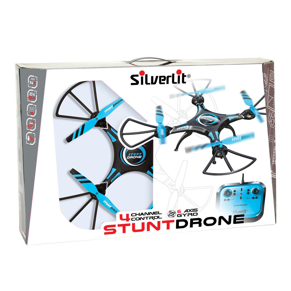 Elicottero Flybotic Stunt Drone 2.4G Dotato di 4 canali Con Rotazione a 360gradi