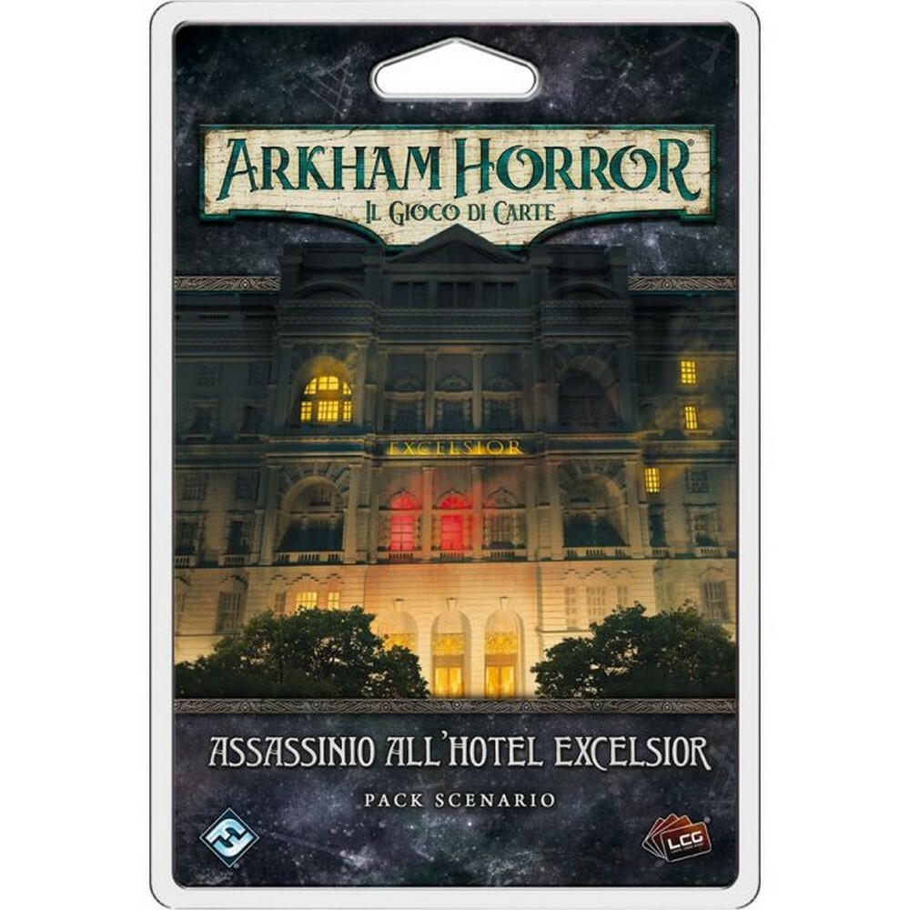 ARKHAM HORROR LCG : ASSASSINIO ALL'HOTEL EXCELSIOR Espansione Gioco da Tavolo