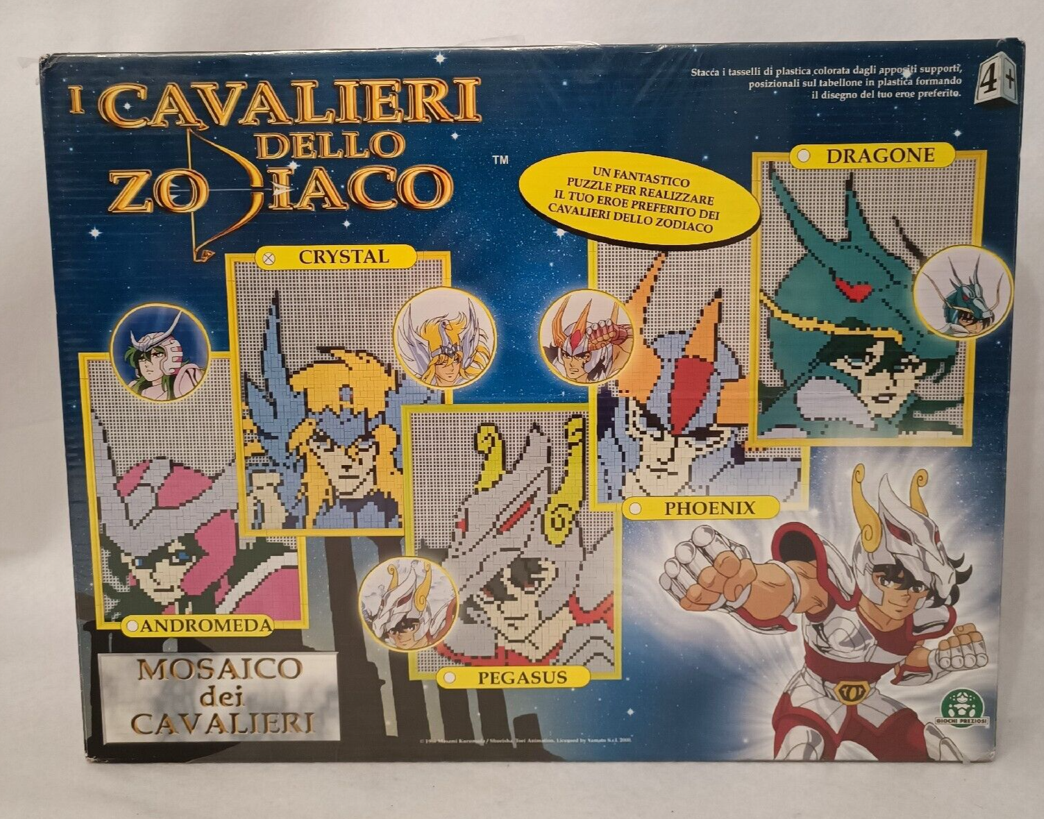 GIOCHI PREZIOSI - I CAVALIERI DELLO ZODIACO - MOSAICO DEI CAVALIERI - CRYSTAL
