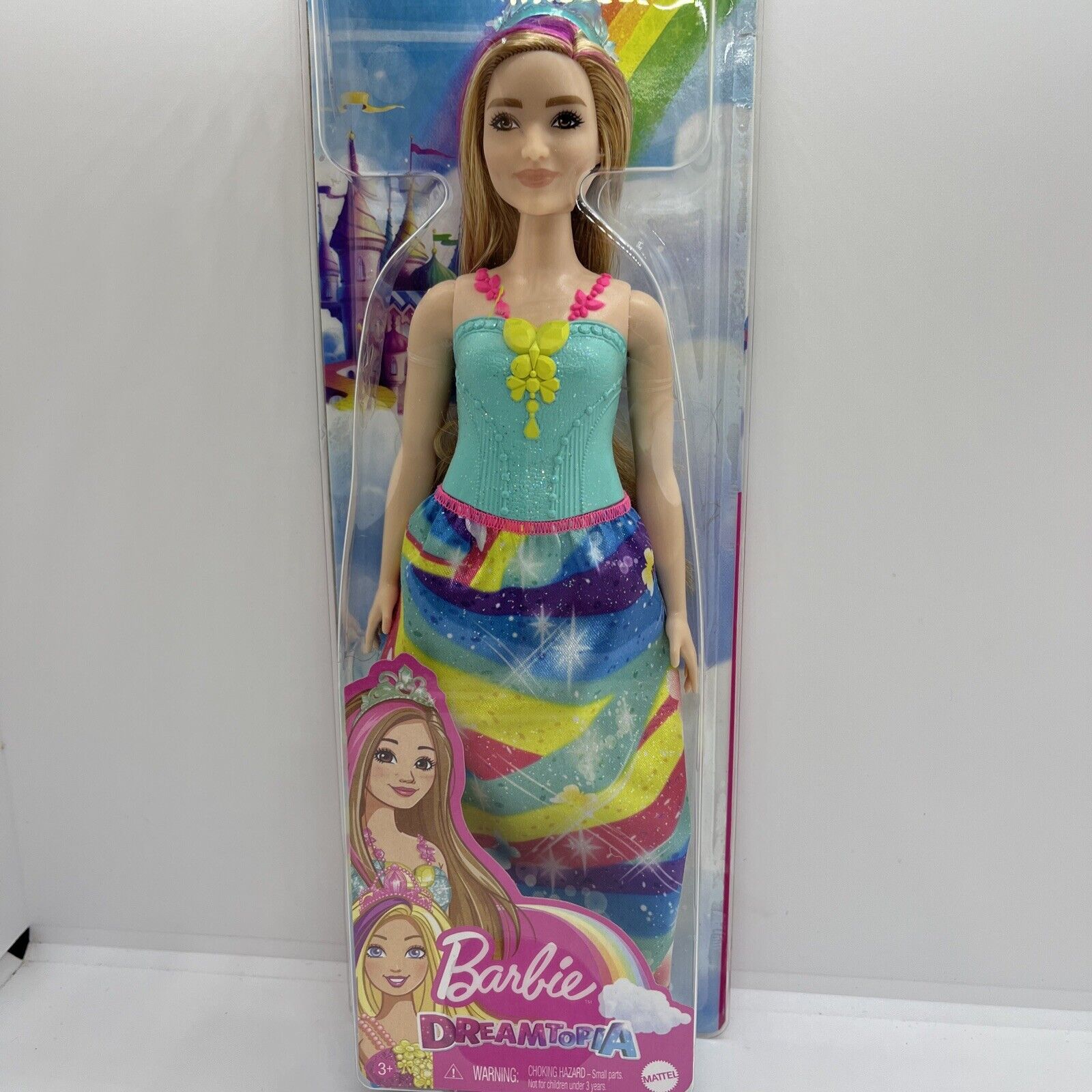 Barbie Dreamtopia da collezione arcobaleno formosa mattel GJK12 Bambola