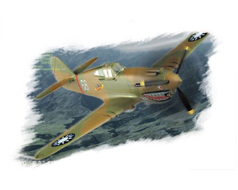 HobbyBoss Curtiss P-40B/C "Hawk"-81A 1:72 80209 modellismo