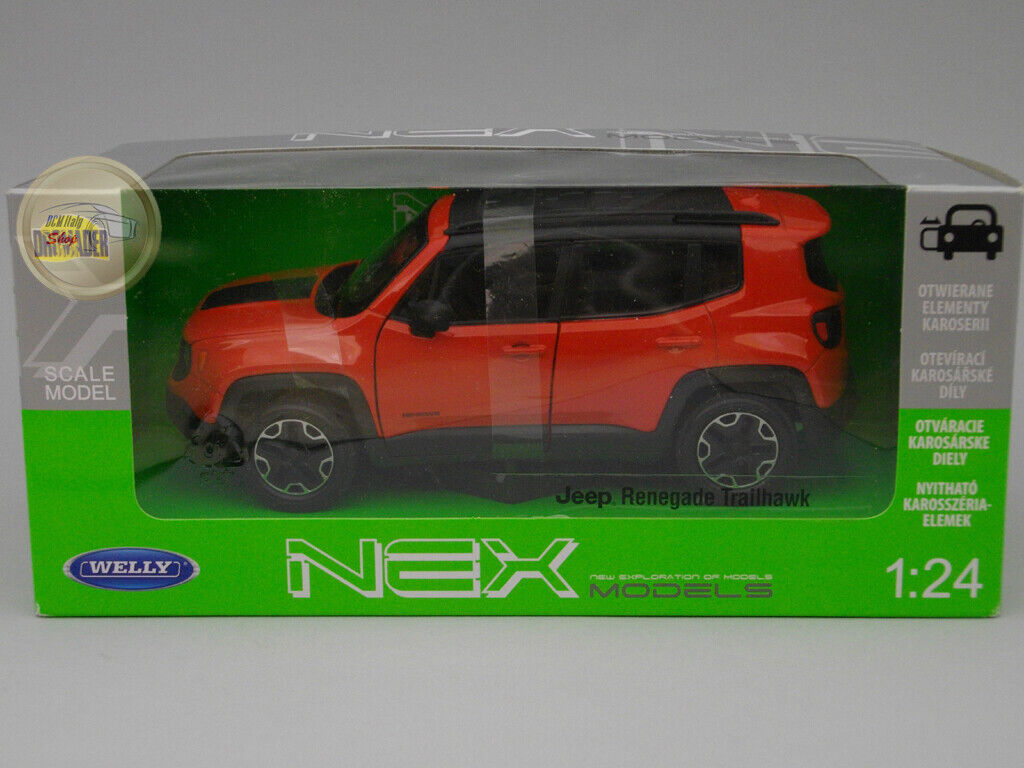 Jeep Renegade Trailhawk - Welly 1:24 - WE24071OR