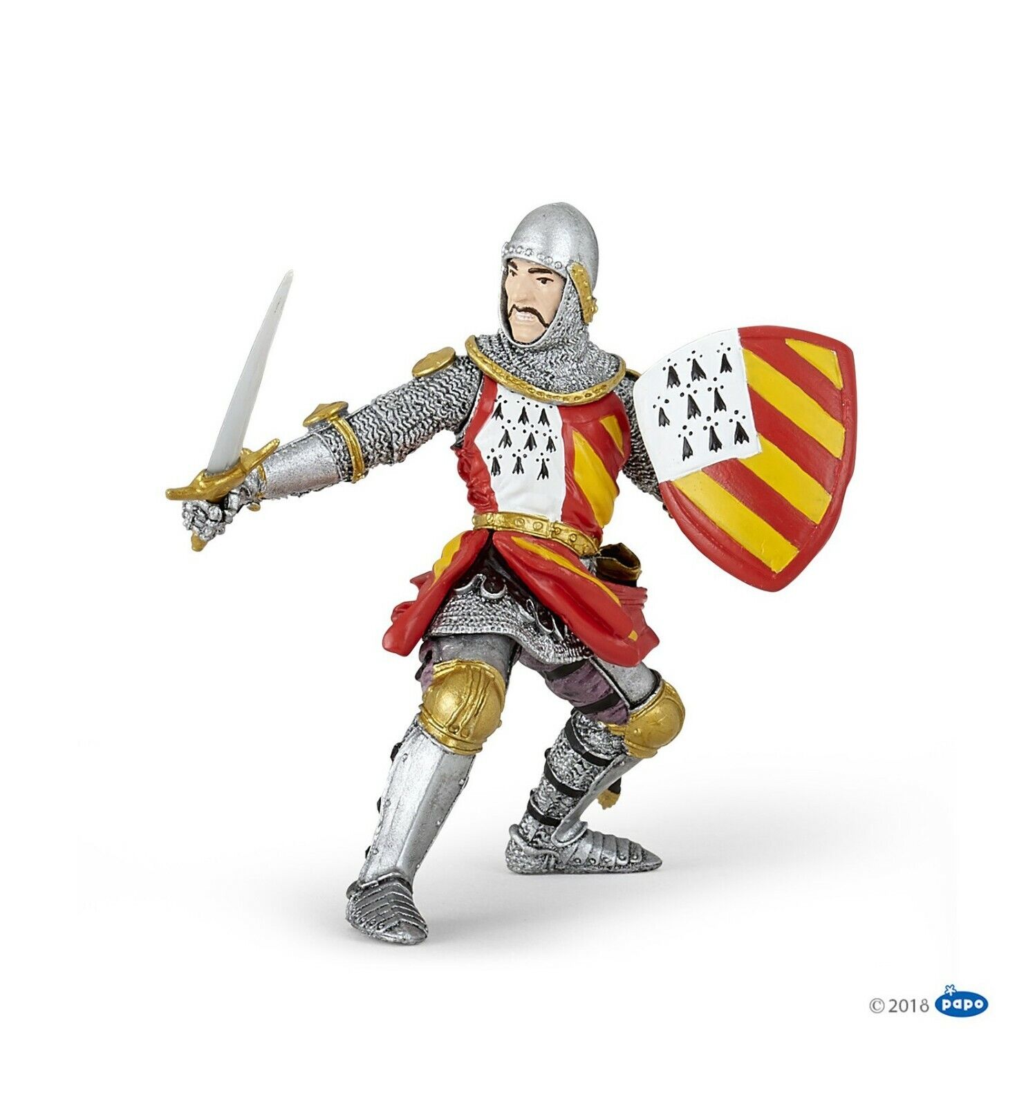 Cavaliere al torneo Papo 39800 Chevalier au tournoi Knight in tournament
