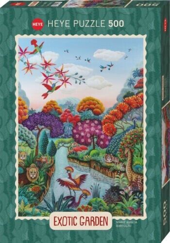 HEYE PUZZLE 500 PEZZI BARTOLINI EXOTIC GARDEN PLANT PARADISE 35x50cm  ART 29956