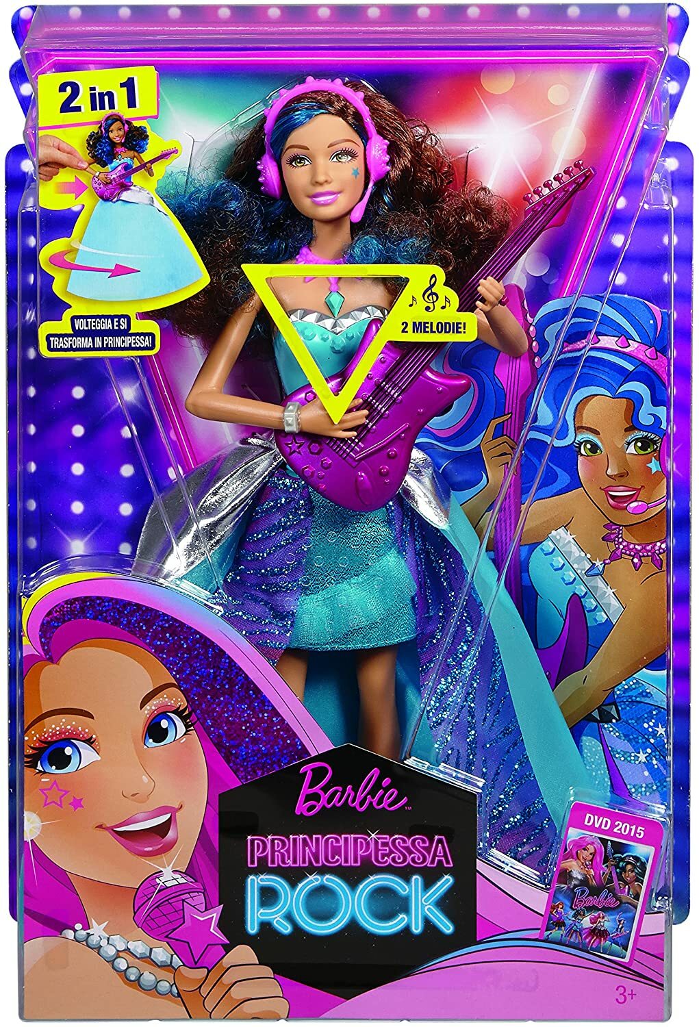 Barbie Erika Trasformazione Rock di Mattel CMT05
