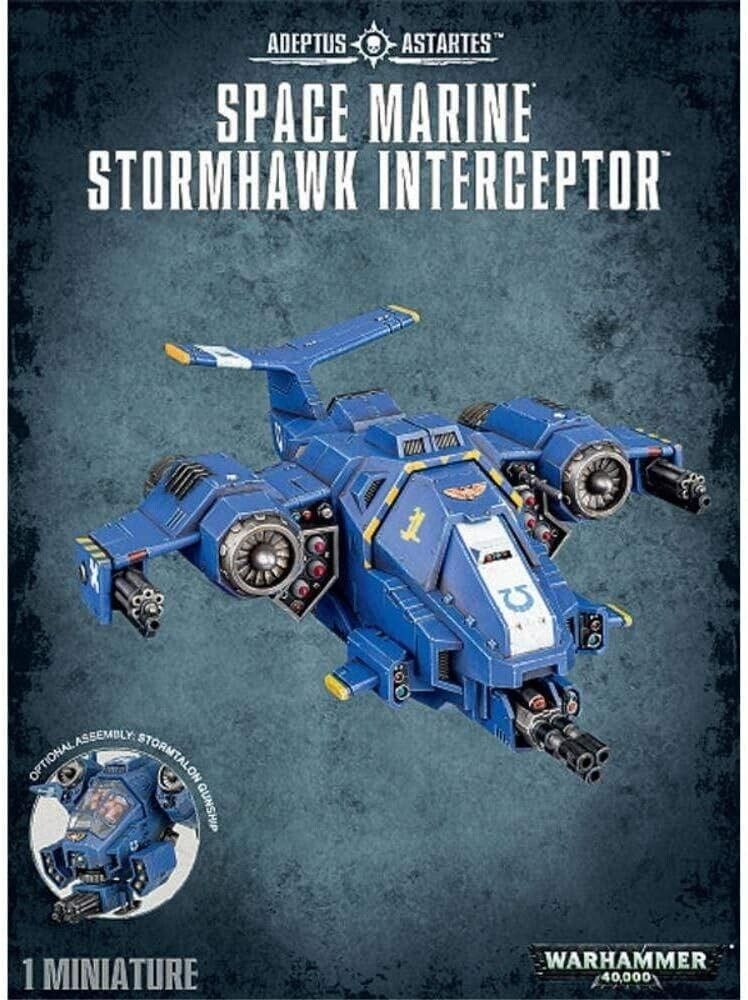 Space Marine Stormhawk Interceptor - Warhammer 40.000 NUOVO SIGILLATO