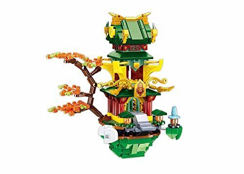 Sluban Klemmbausteine M38-B1003 The Blue Temple 477 pezzi (y9H)