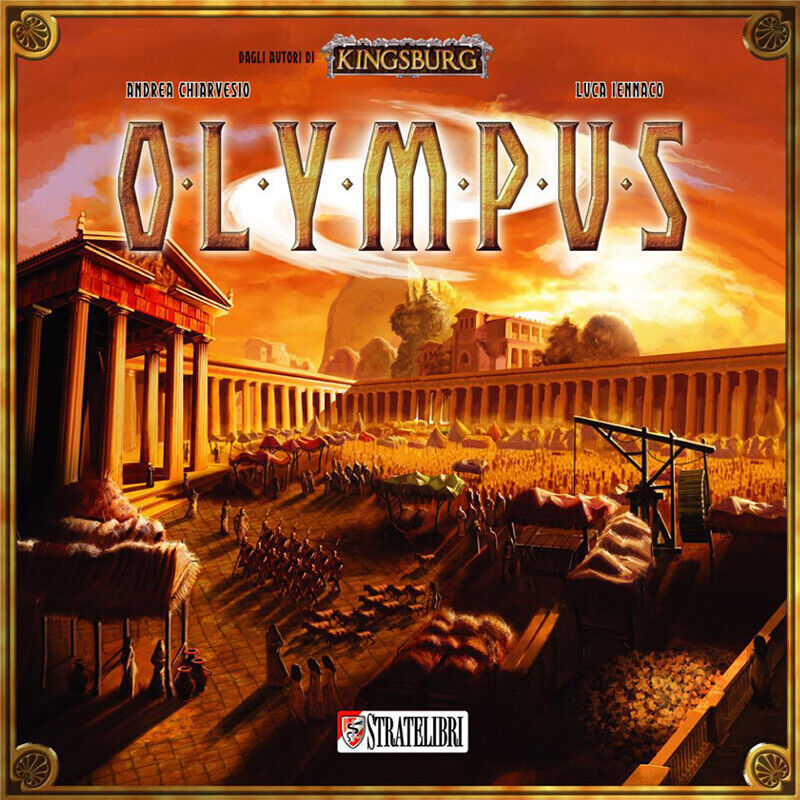 Olympus, Gioco da Tavolo (dai Creatori di Kingsburg) Stratelibri, Nuovo, Ital.