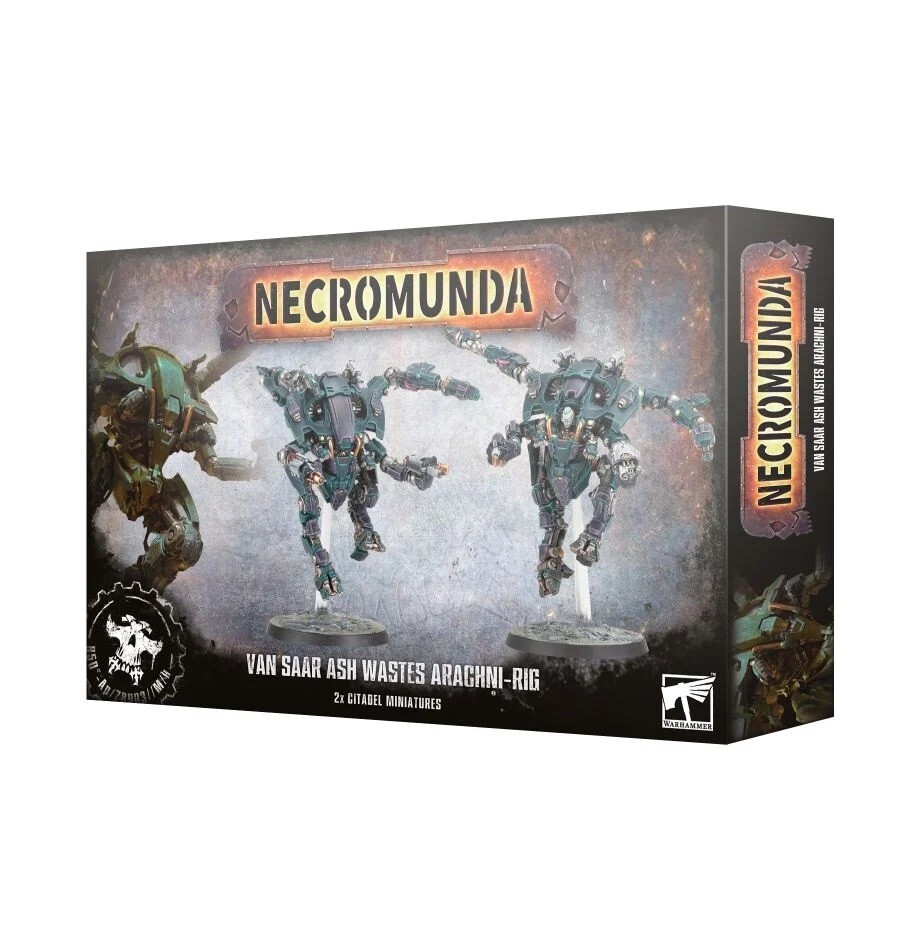 VAN SAAR ASH WASTES ARACHNI-RIG miniatura NECROMUNDA games workshop WARHAMMER 40