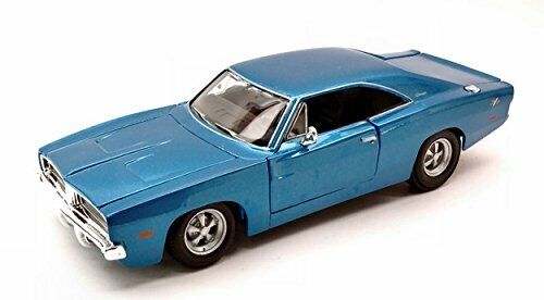 Dodge Charger R/t 1969 Metallic Blue 1:25 Model 31256BL MAISTO