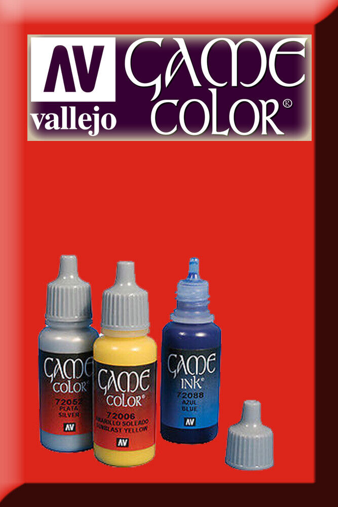 Game Color Hot Orange 72009 Acrylic Paint VALLEJO