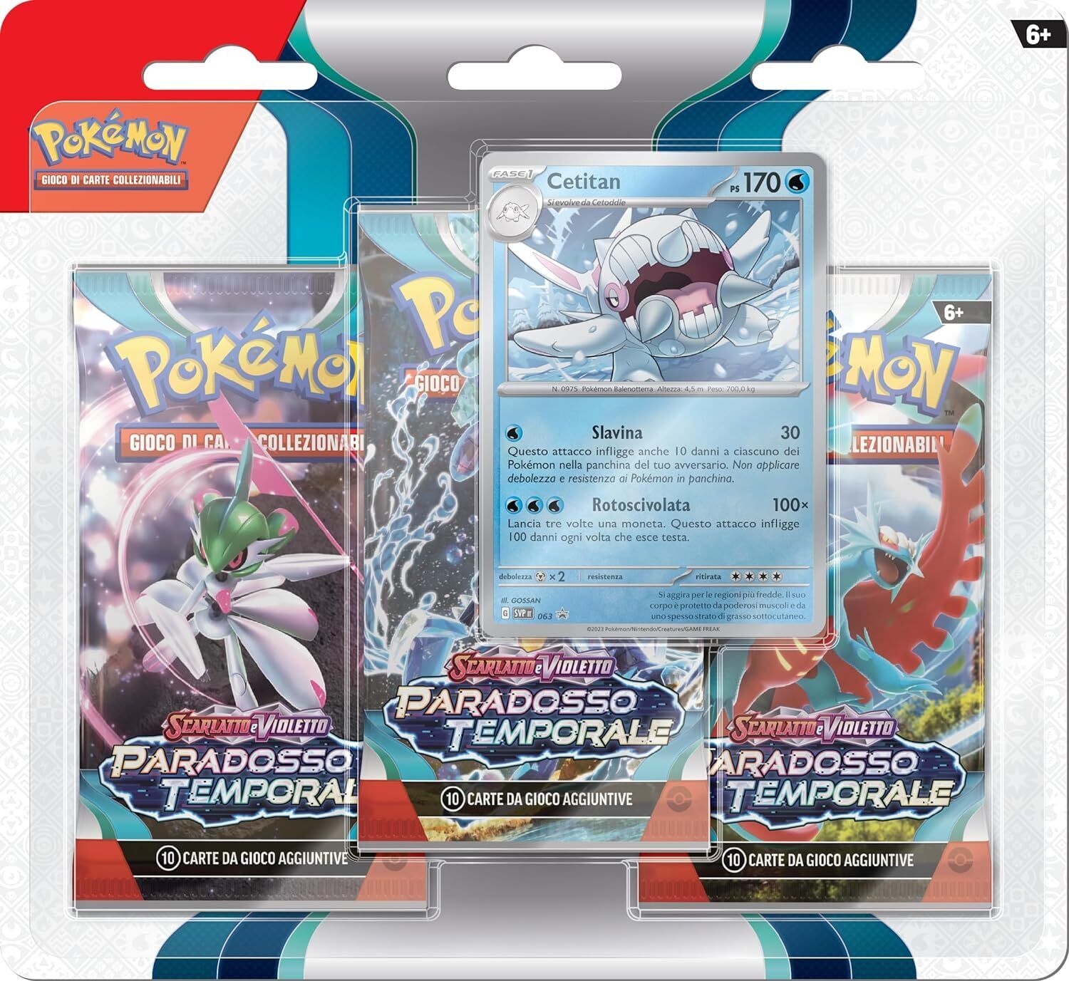 Pokémon Confezione (Cetitan) Scarlatto e Violetto-Paradosso Temporale del GCC (T