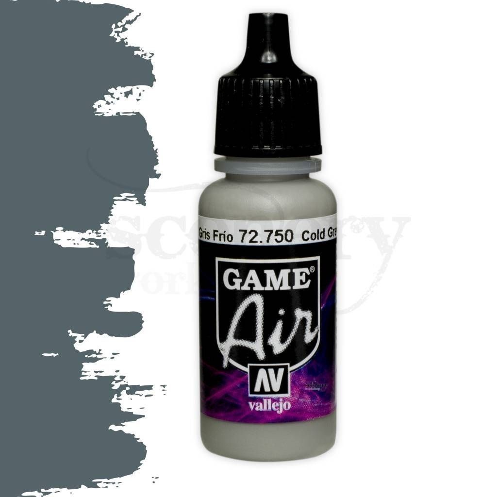 VALLEJO GAME AIR COLD GREY Cod.AV72750