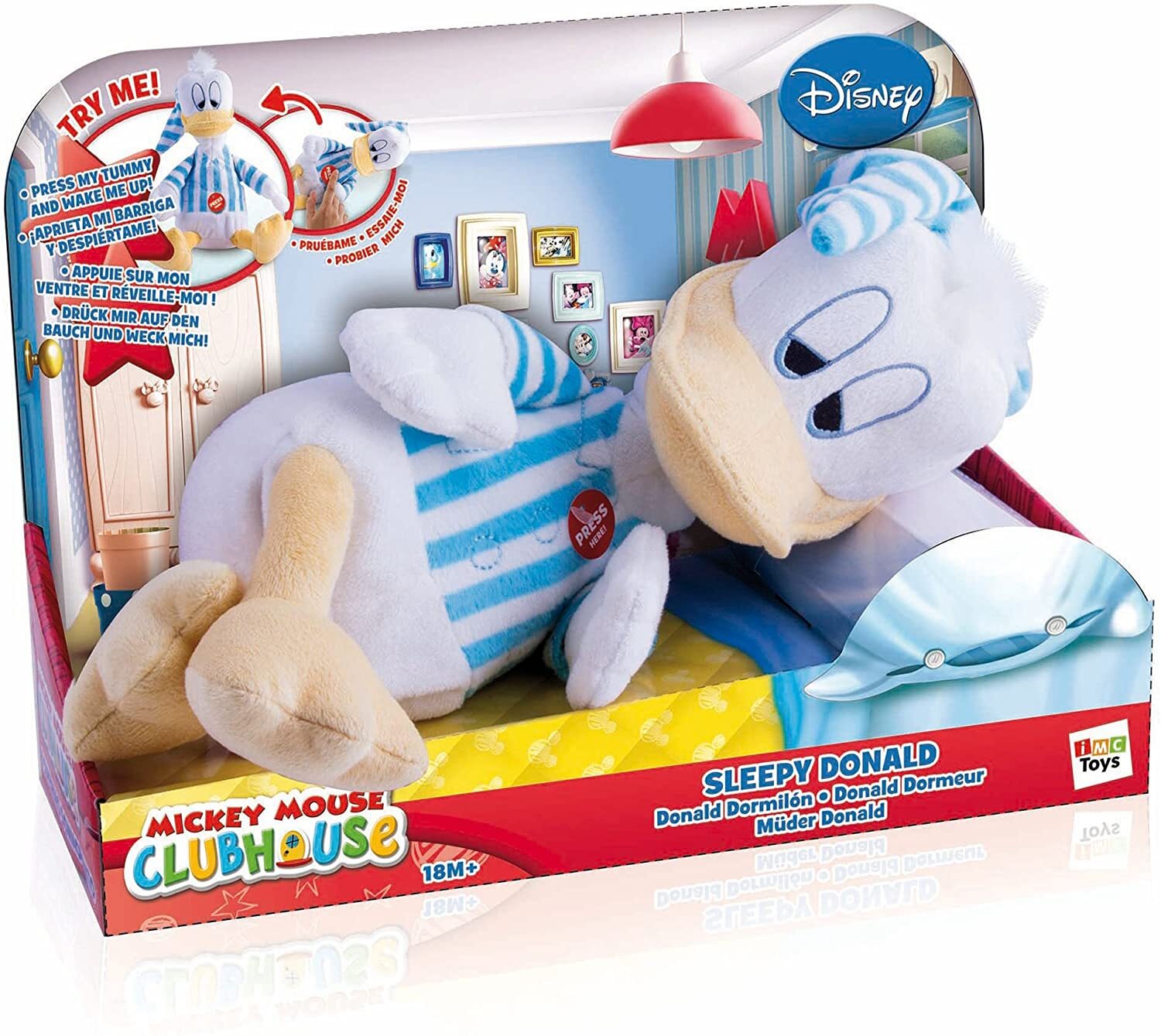 Mickey Mouse Club House Feature Plush Paperino Nanna