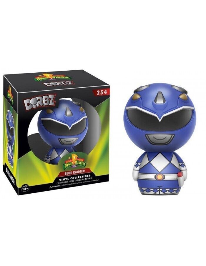 FUNKO VINYL SUGAR DORBZ DESIGN TOYS POWER RANGERS BLUE FIGURE NEW!
